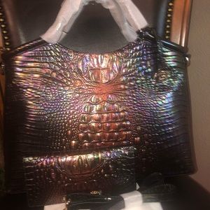 Brahmin Elaine Black Pearl Ombre